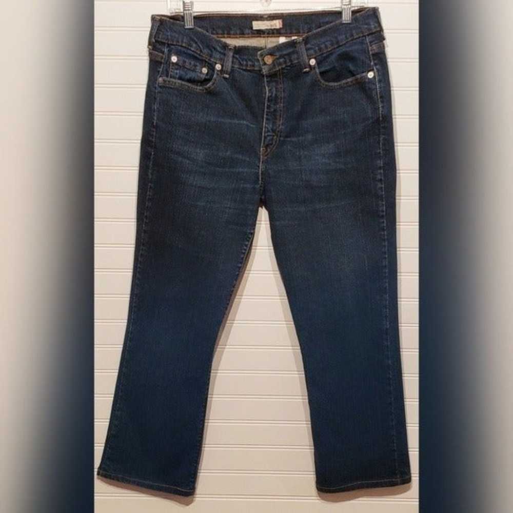 Levi's 505 Straight Leg Blue Jeans - image 3