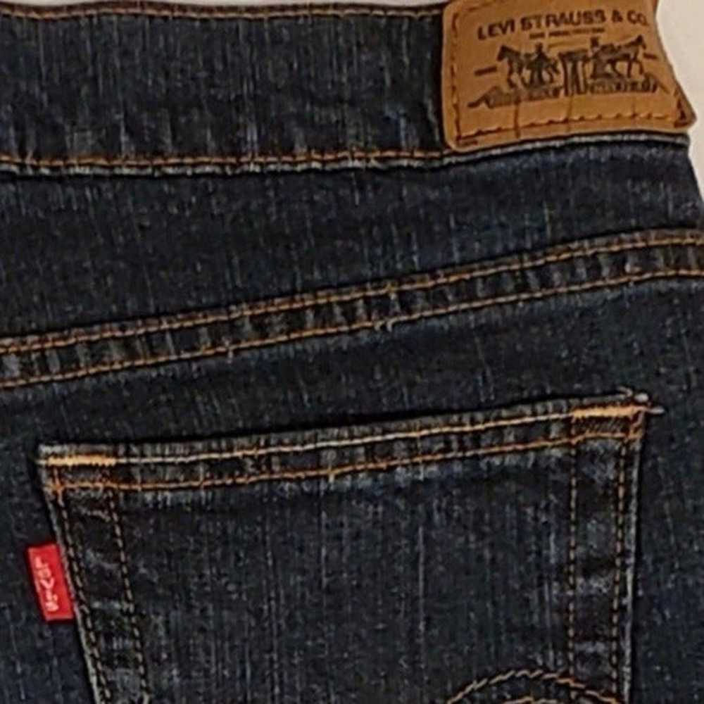 Levi's 505 Straight Leg Blue Jeans - image 7