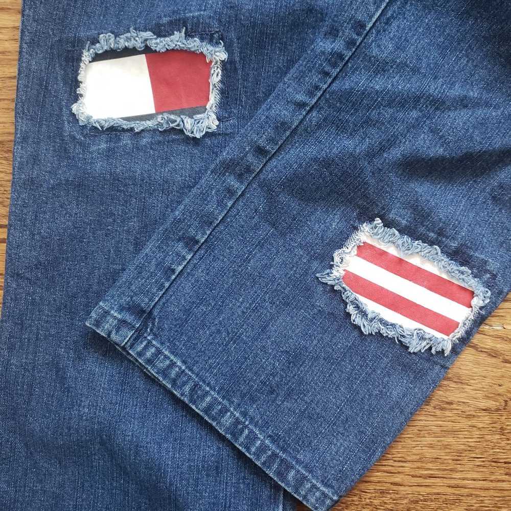 Tommy Hilfiger Vintage Flag Patch Jeans - image 3