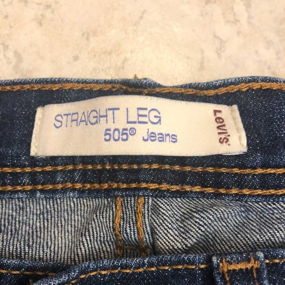 Levis 505 Straight Jeans (Vintage Style) - image 2