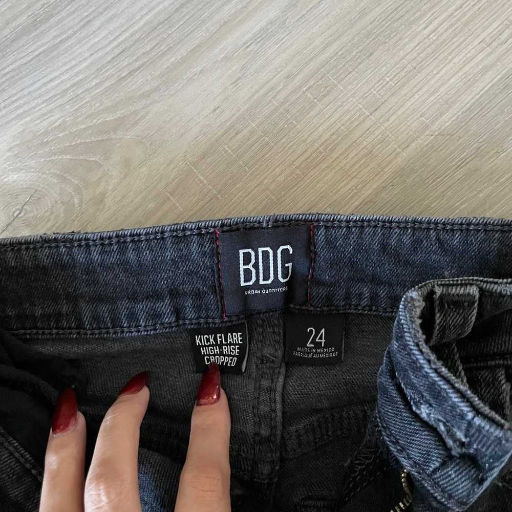 BDG Kick Flare High-Rise Cropped Jeans - image 5