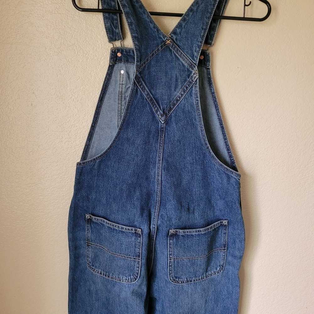 NWOT Old Navy- Baggy Wide Leg Overalls 6 Tall - image 3