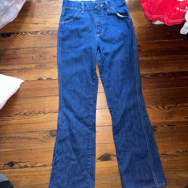 Vintage Deadstock 1980s-1990s Bell Bottom Wrangle… - image 1