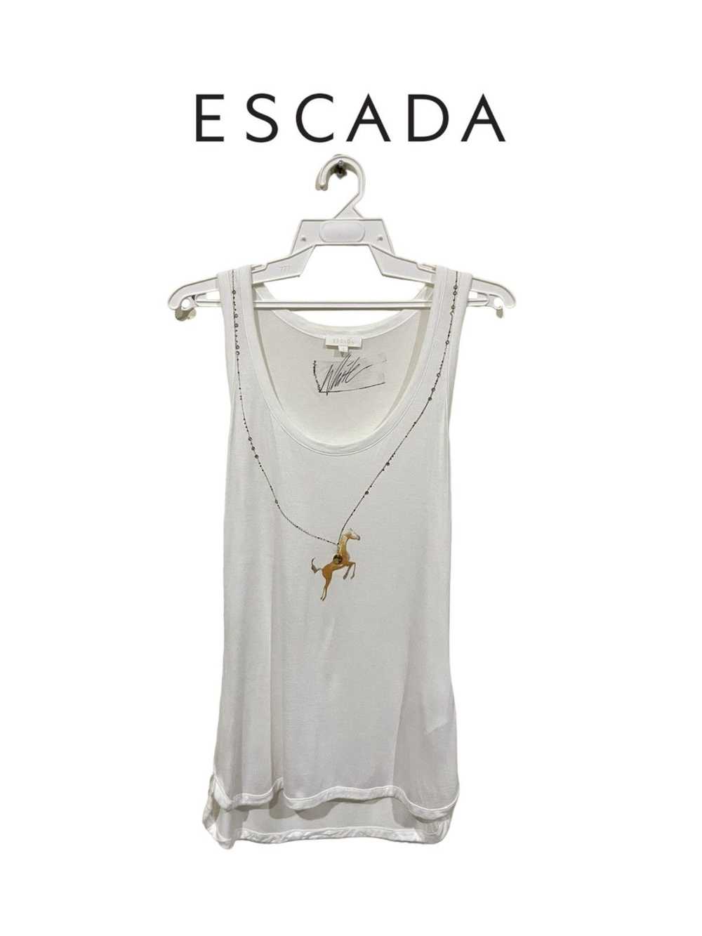 Escada × Escada Sport × Rare Rare💥 Escada White … - image 1