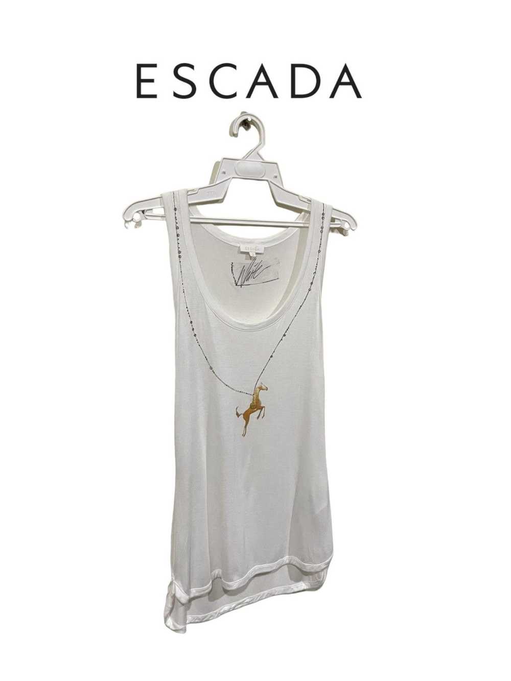 Escada × Escada Sport × Rare Rare💥 Escada White … - image 3