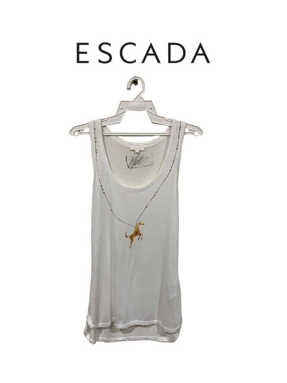 Escada × Escada Sport × Rare Rare💥 Escada White … - image 6