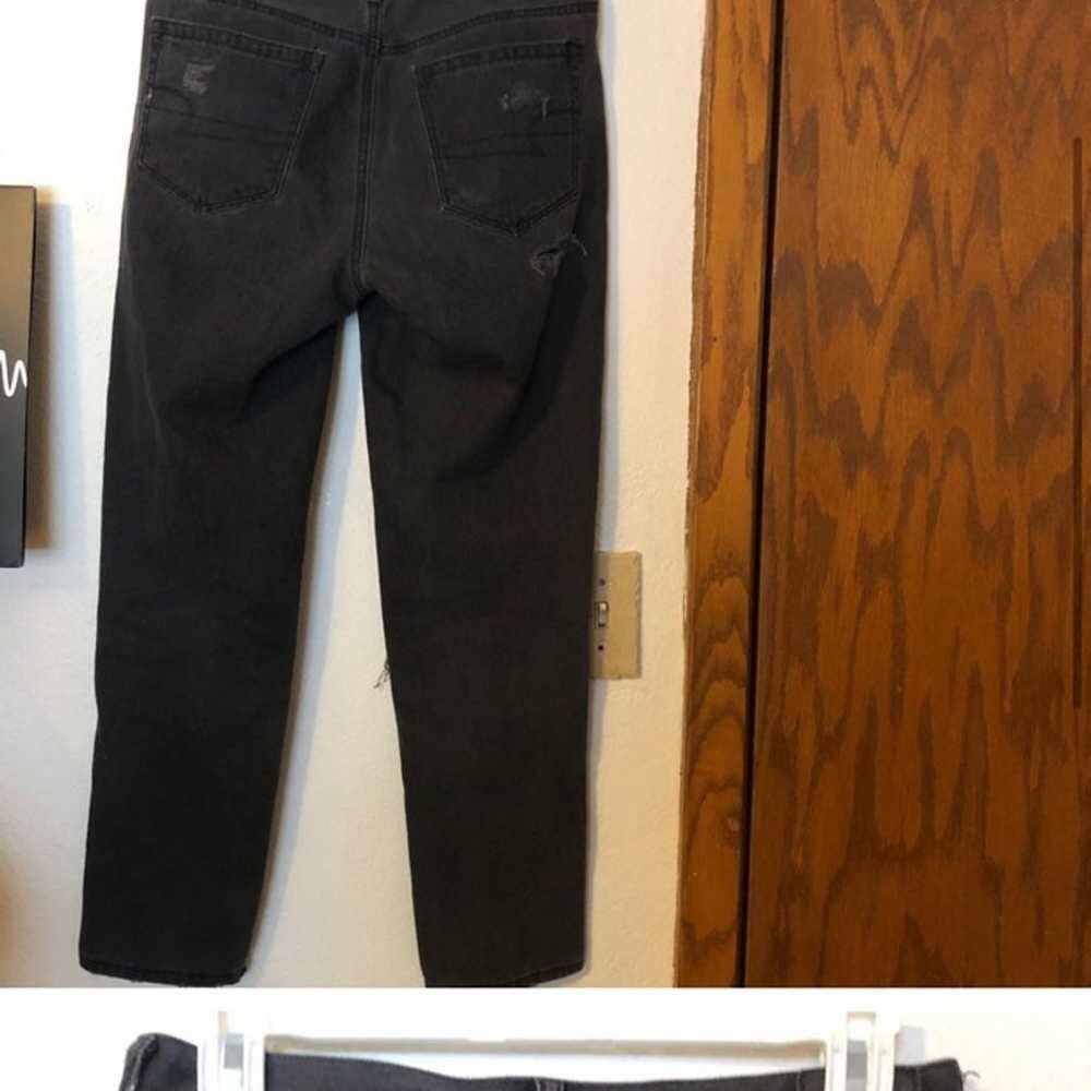 American eagle vintage black high rise distressed - image 3