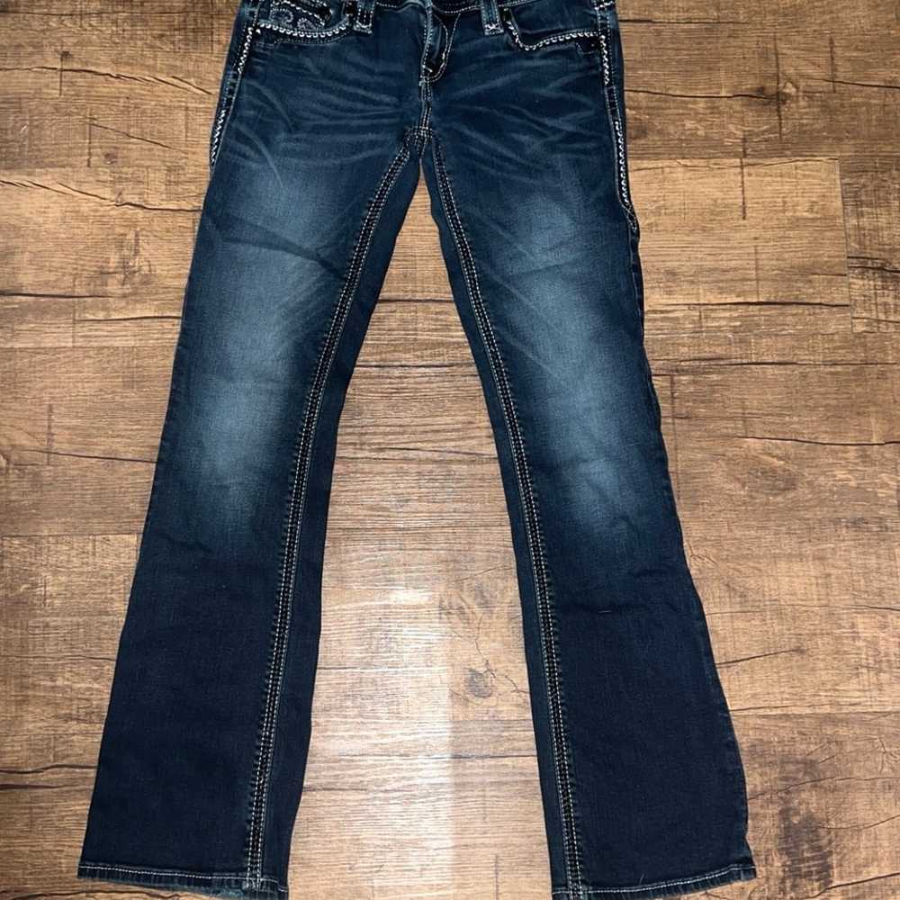 Rock revival bootcut western jeans - image 5