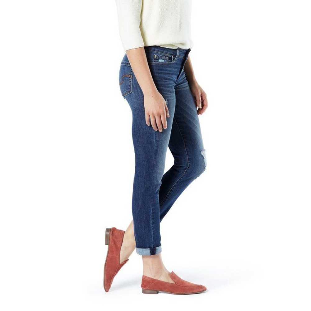 Signature Levi Strauss Cuffed Jeans - image 1