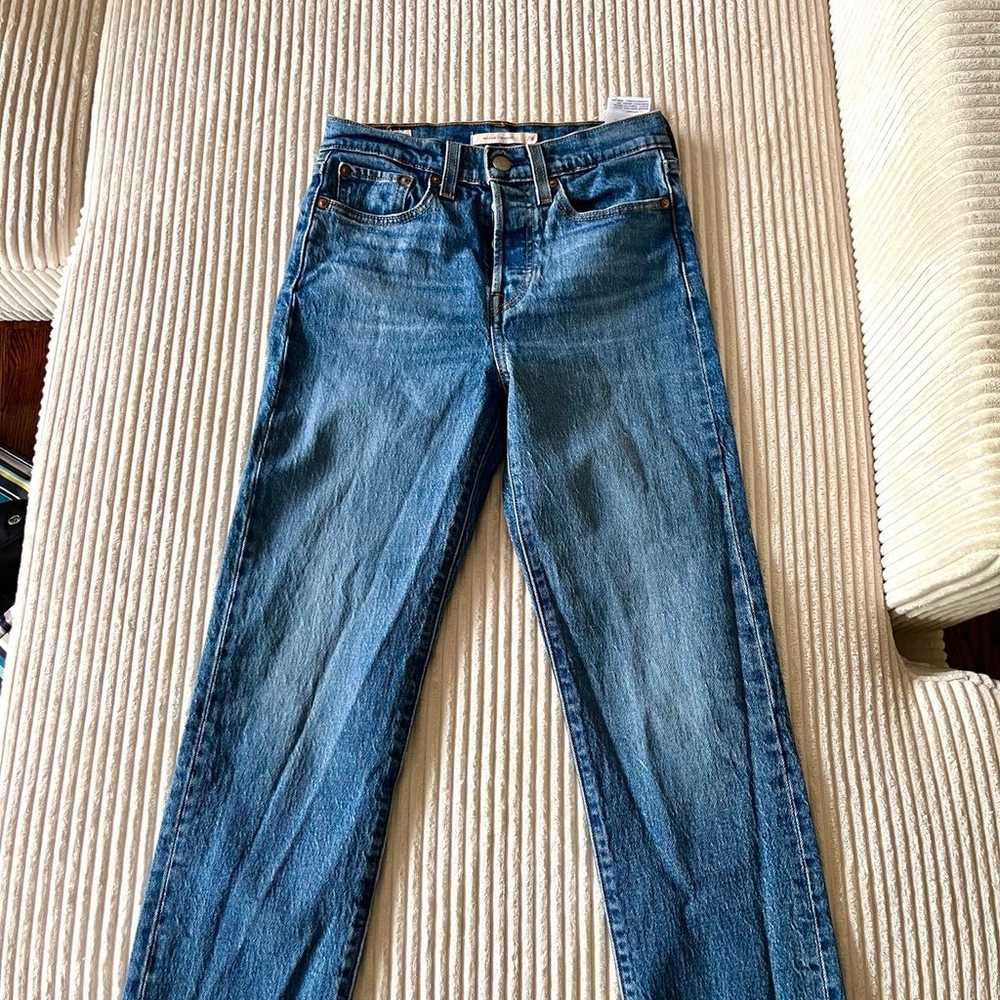 NWOT Levi’s Wedgie Straight Leg High Waisted Prem… - image 1