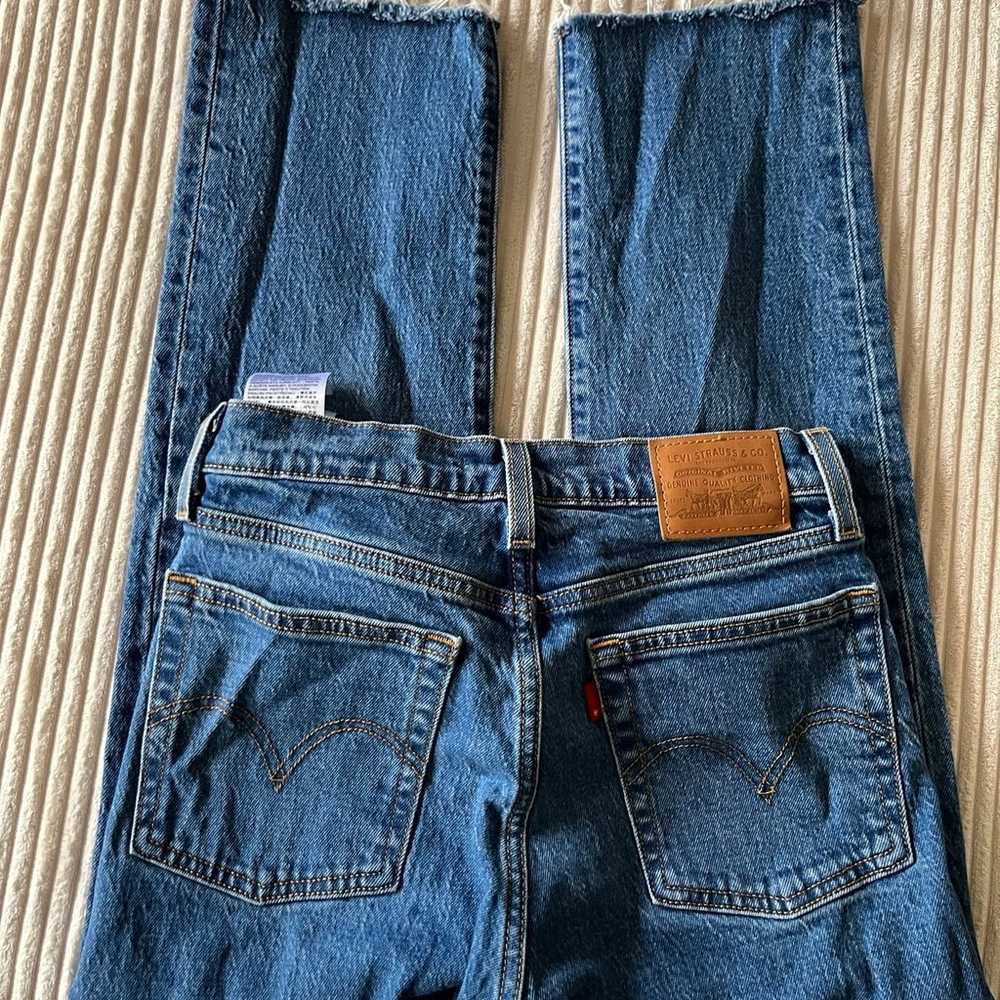 NWOT Levi’s Wedgie Straight Leg High Waisted Prem… - image 7