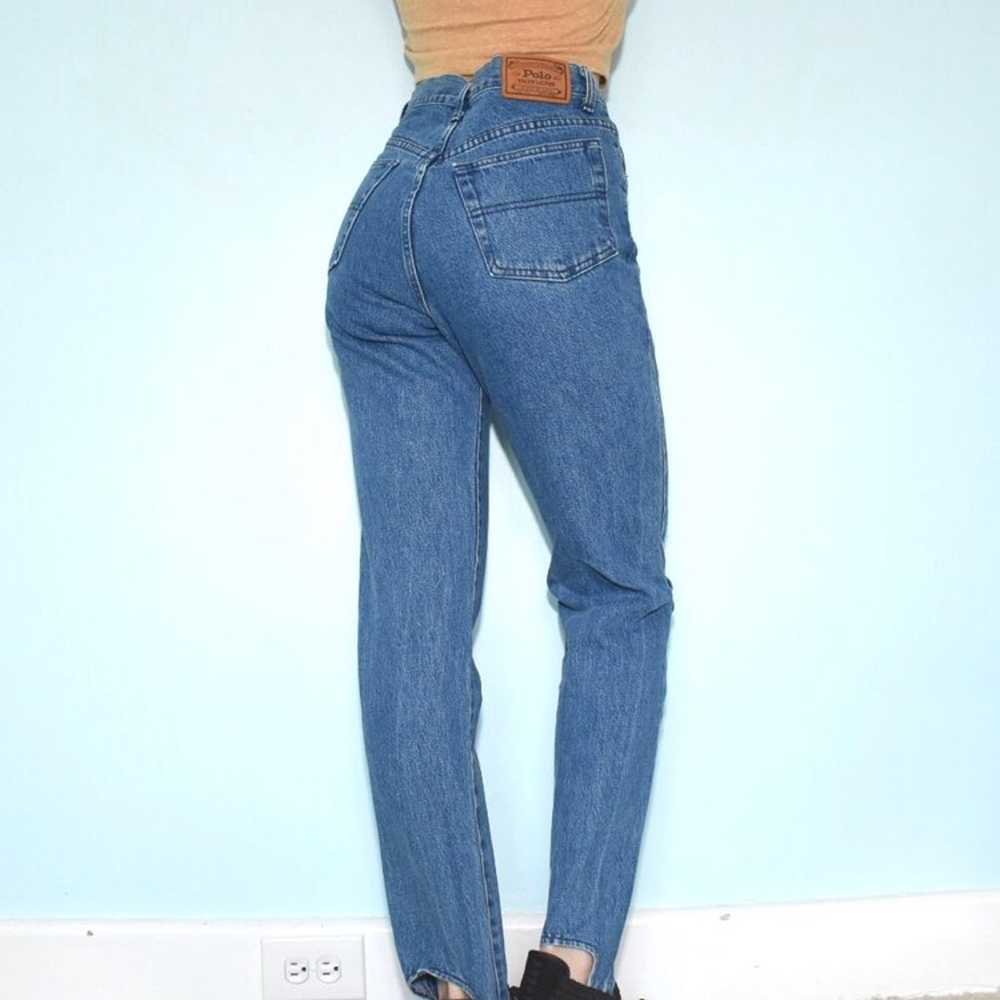 Vintage Ralph Lauren High Waisted Jeans - image 2