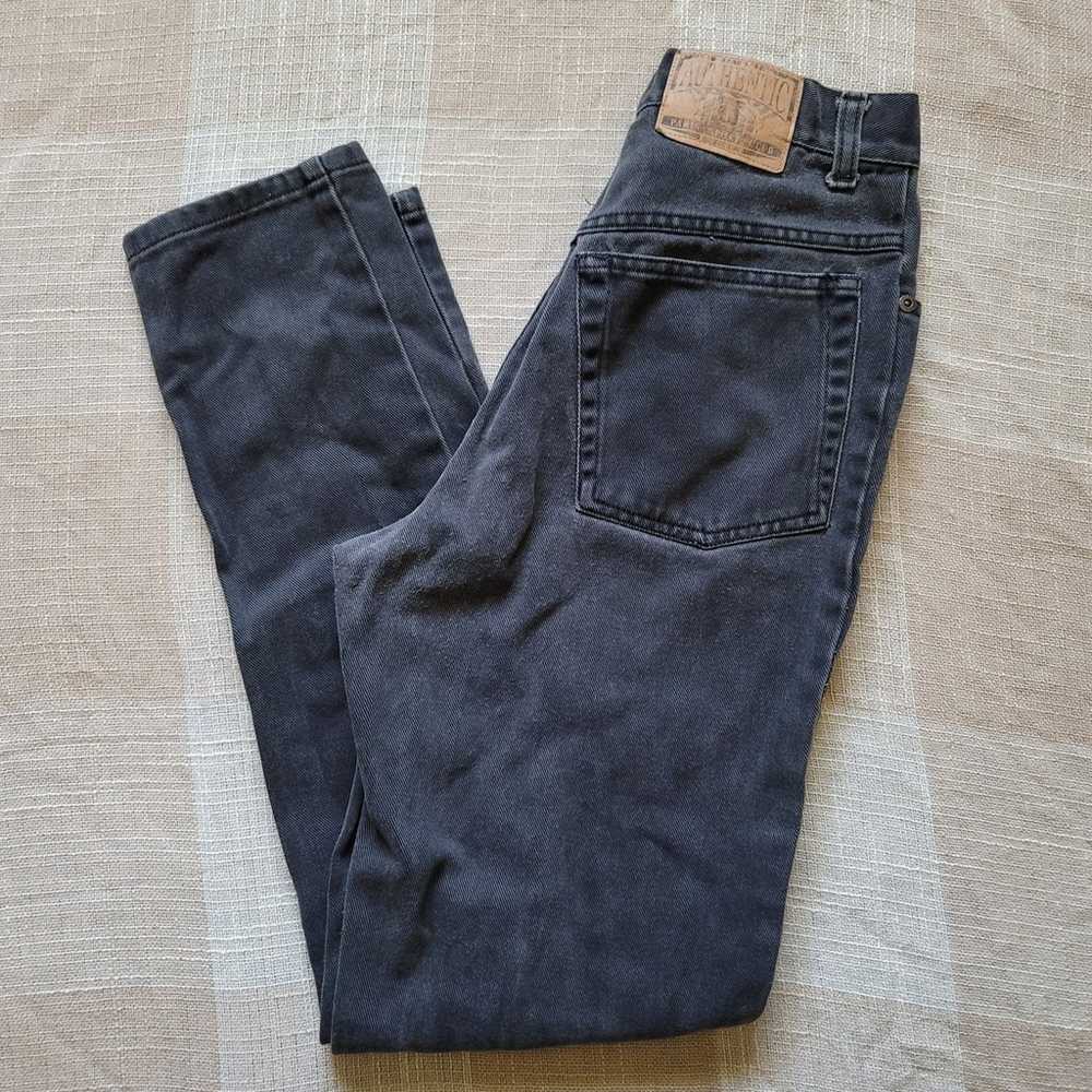 90s black high rise Jeans - image 1