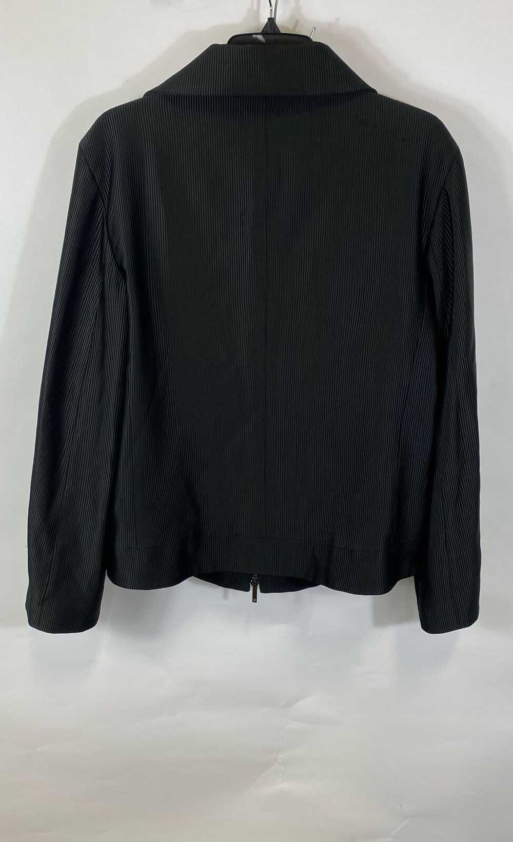 Giorgio Armani Black Full Zip Up Jacket - Size 48 - image 3