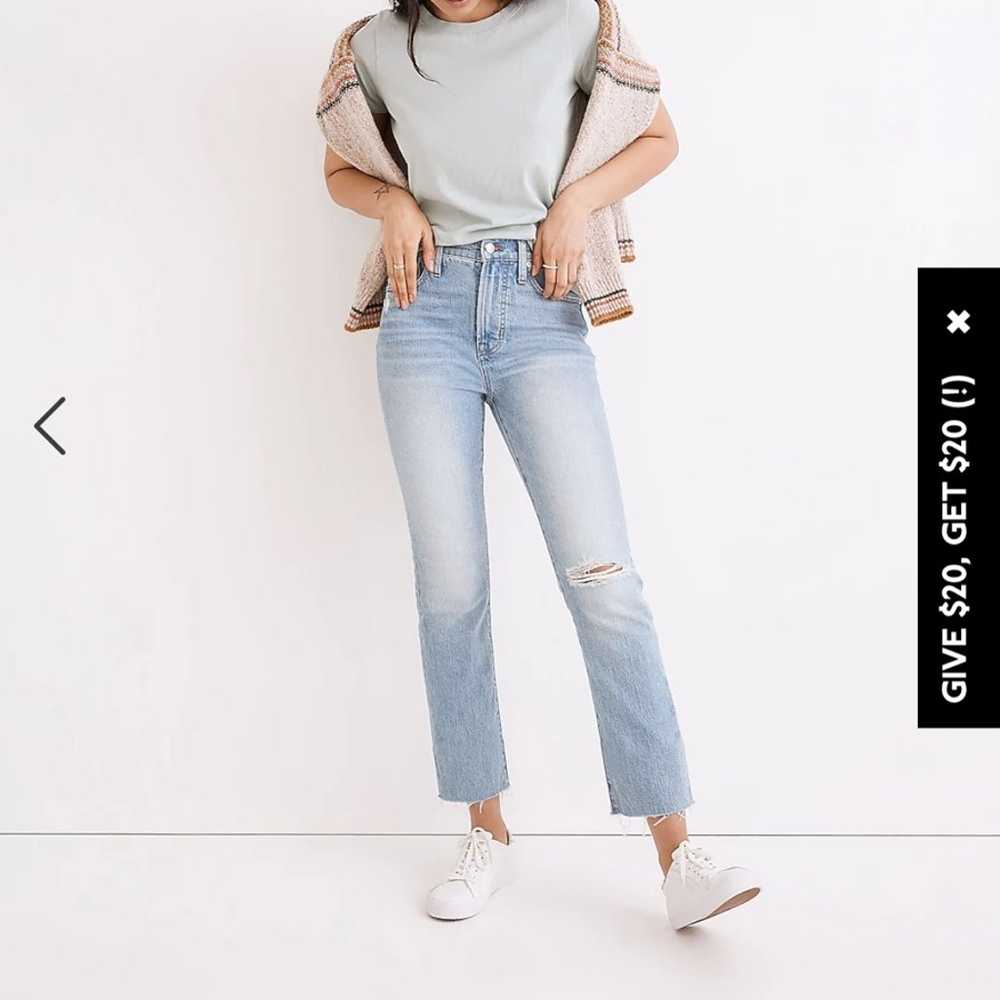 Madewell perfect vintage jean - image 1