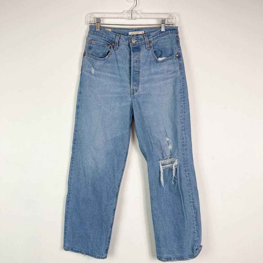 Levi's NWOT Women's Ribcage Straight High-Rise Di… - image 2