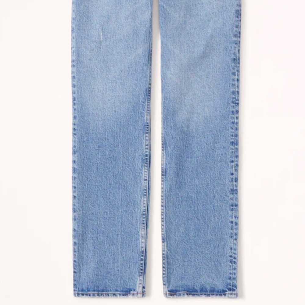 Abercrombie Ultra High Rise 90s Straight Jean 24S - image 2