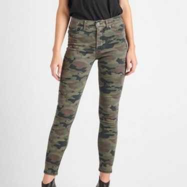 Hudson Barbara High Rise Skinny Camo Jeans - image 1