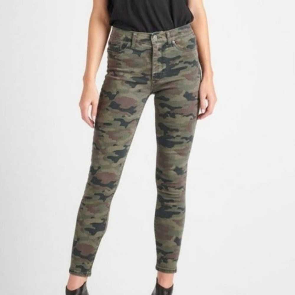 Hudson Barbara High Rise Skinny Camo Jeans - image 9