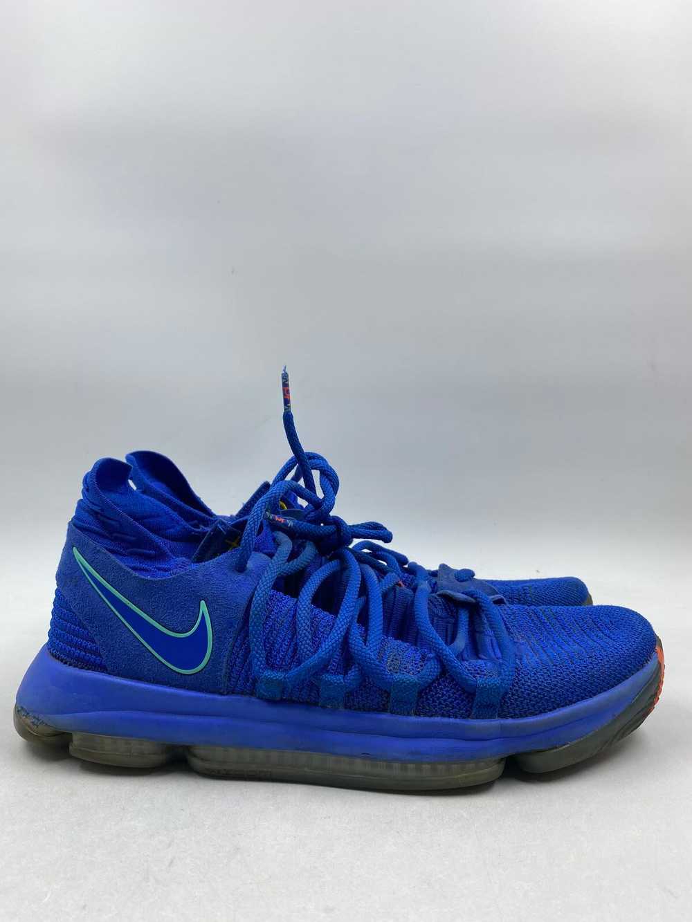 Authentic Nike KD 10 City Edition Blue Athletic S… - image 1