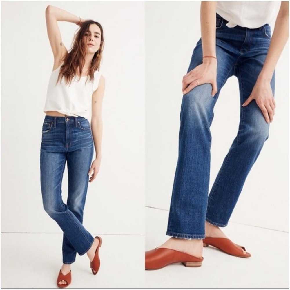 Madewell The High Rise Slim Boy Jeans 26 - image 2