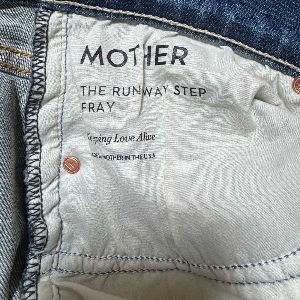 MOTHER THE RUNAWAY STEP FRAY JEANS KEEPING LOVE A… - image 5