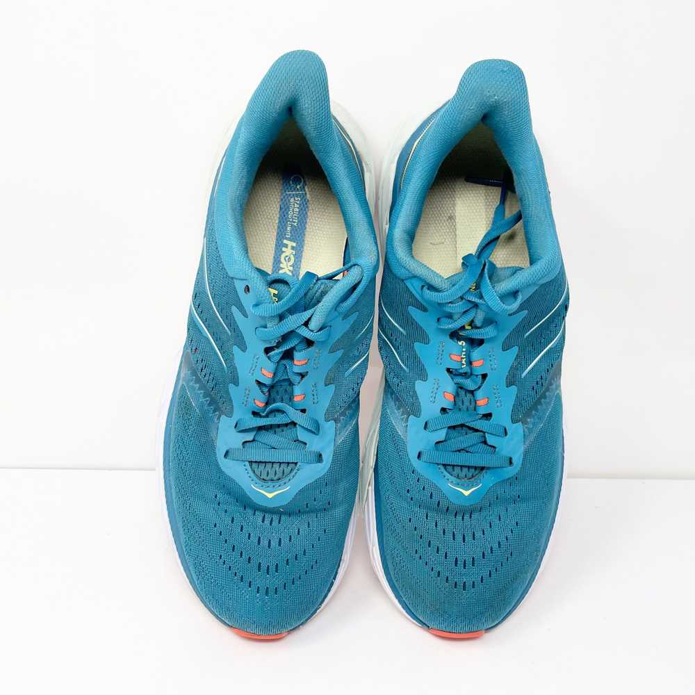 Hoka One One Womens Arahi 5 1115012 MBLGR Blue Ru… - image 12