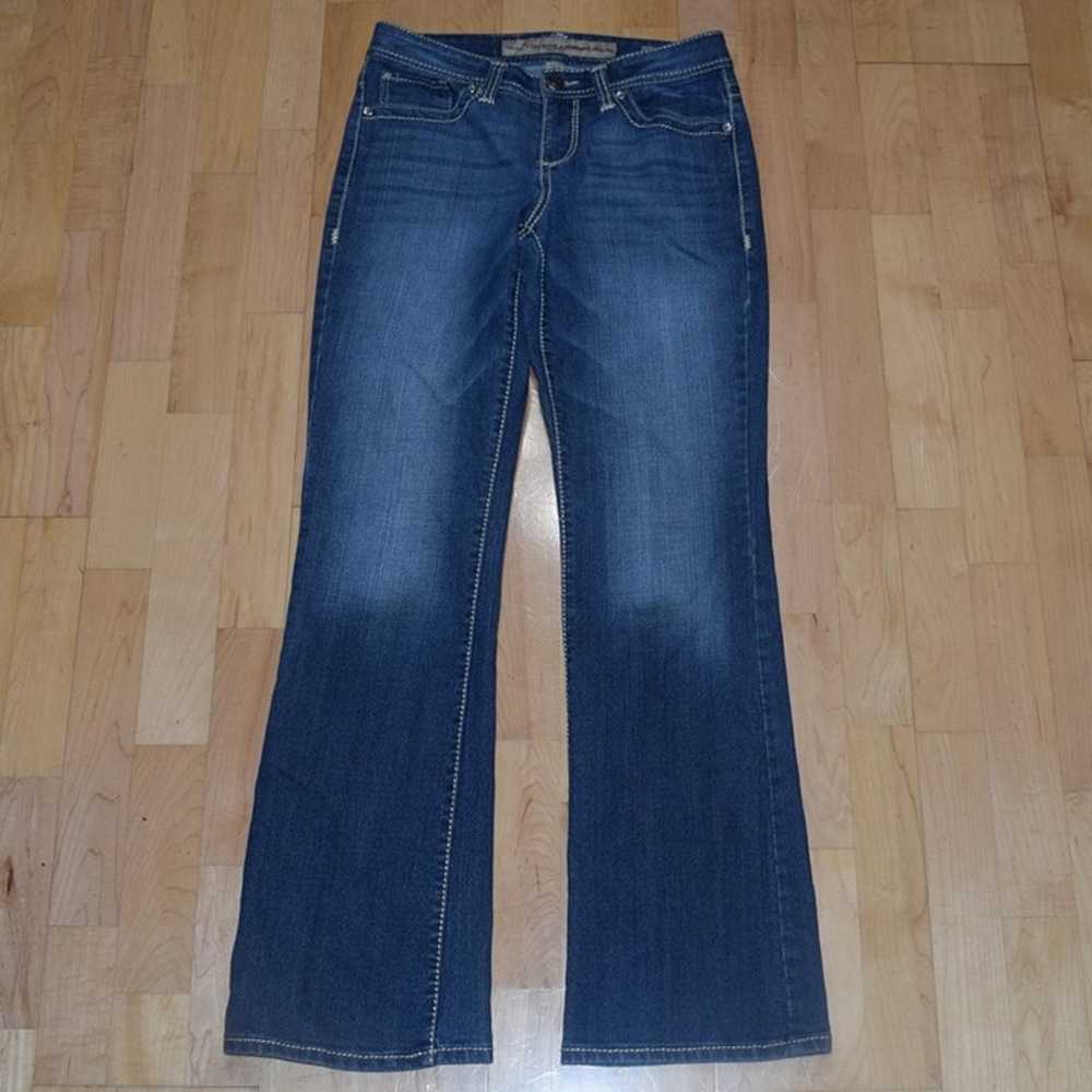 NINE WEST VINTAGE AMERICA JEANS Women's Sz 4 Mid … - image 1