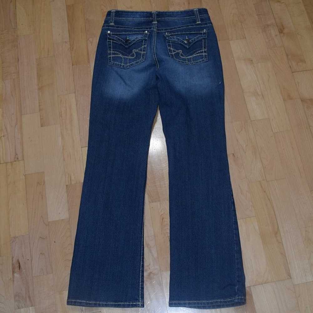 NINE WEST VINTAGE AMERICA JEANS Women's Sz 4 Mid … - image 8