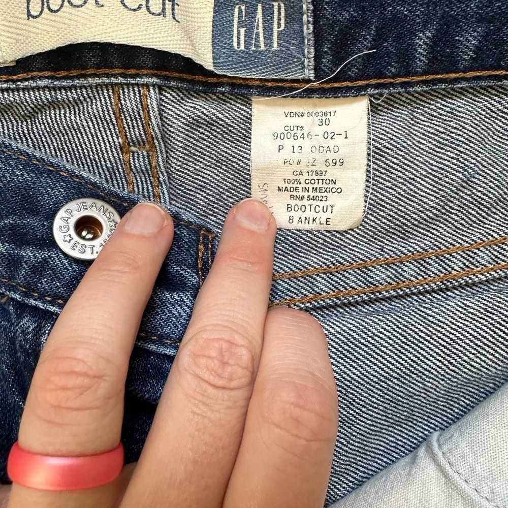 Vintage 1990’s Gap Boot-Cut Jeans - image 5