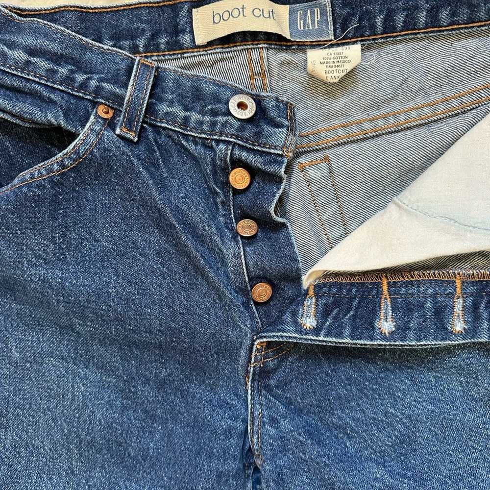 Vintage 1990’s Gap Boot-Cut Jeans - image 6