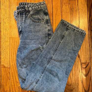 medium dark wash jeans - image 1