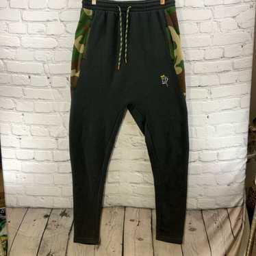 Vintage Monkey See Monkey Do MSMD Sweatpants Blac… - image 1