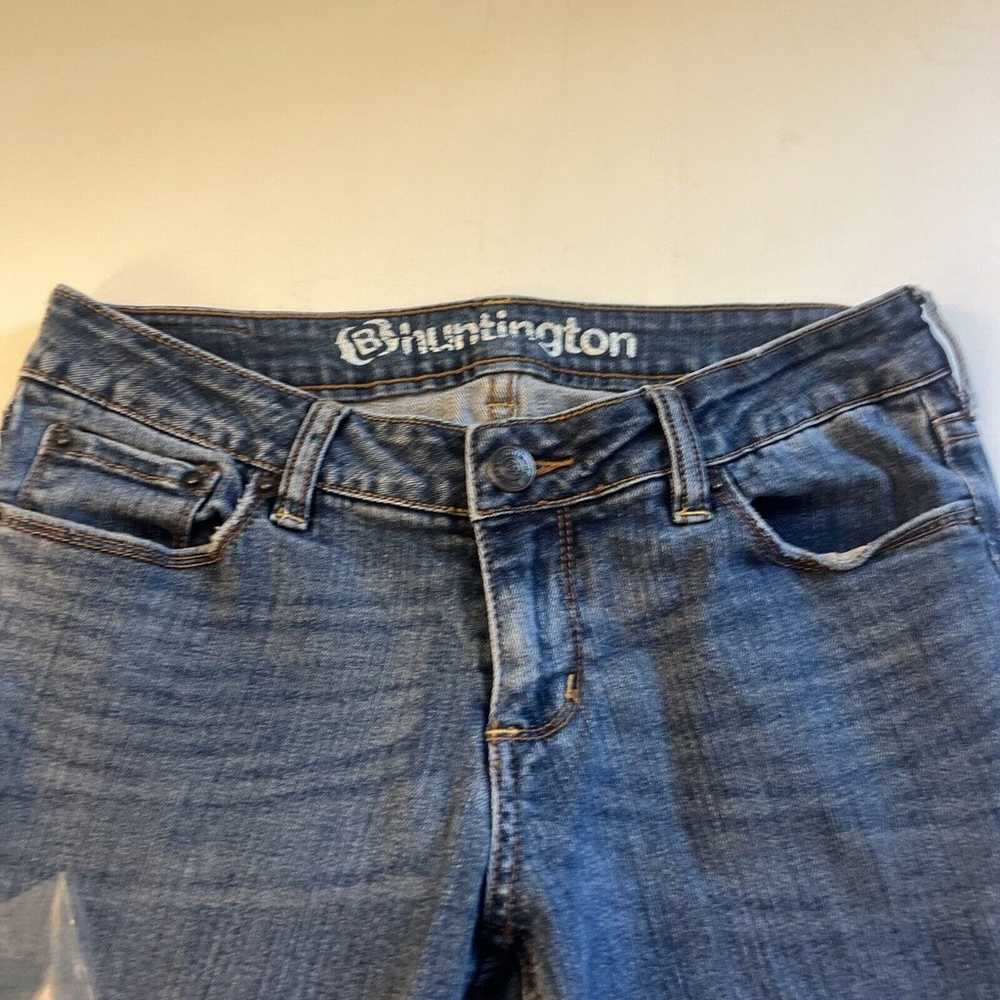 Bullhead Denim Huntington Flared Jeans size 7 Blu… - image 2