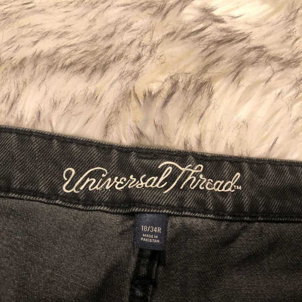 Universal Thread High Rise High Waisted Dark Wash… - image 5