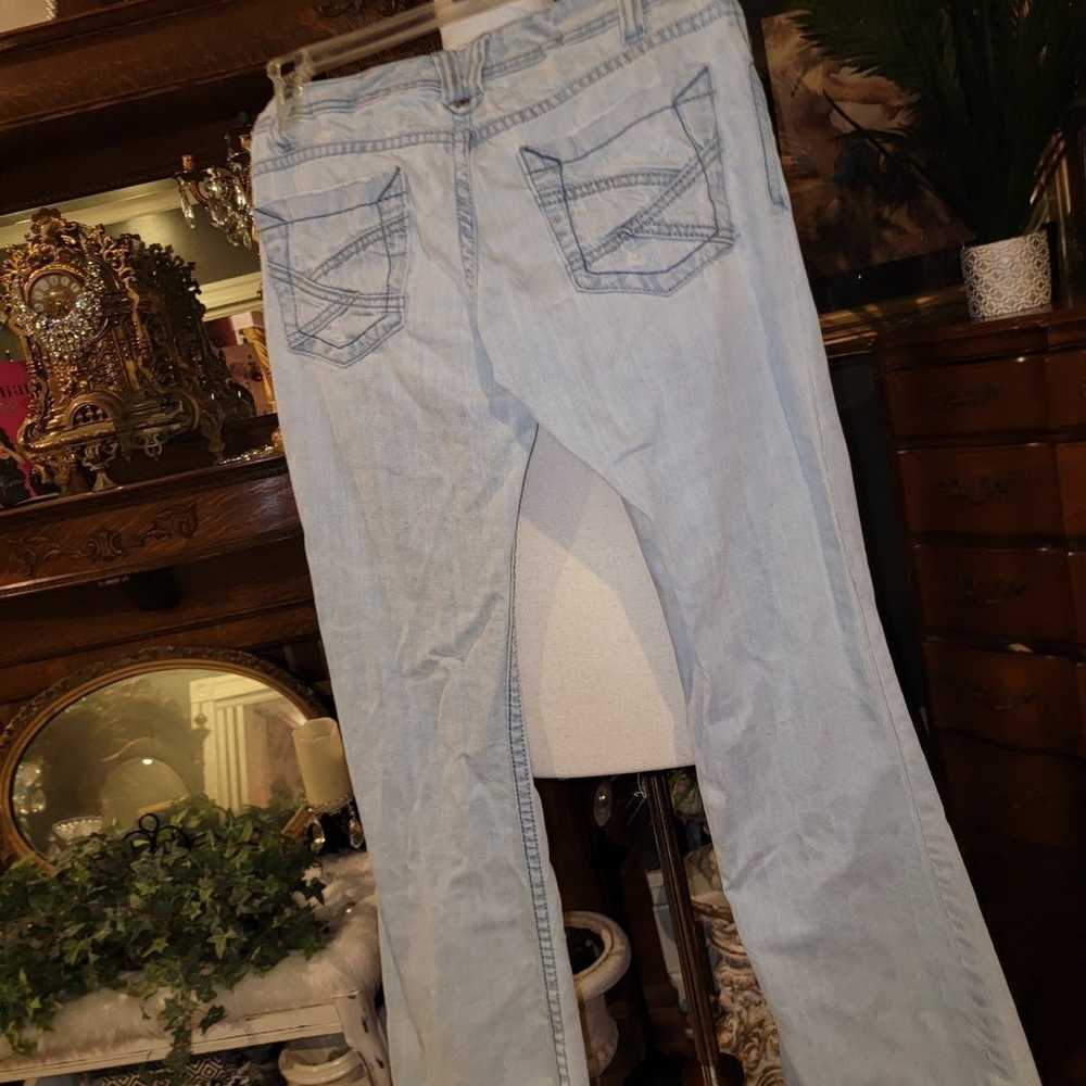 Vintage Aeropostale HAILEY skinny FLARE JEANS Lig… - image 11