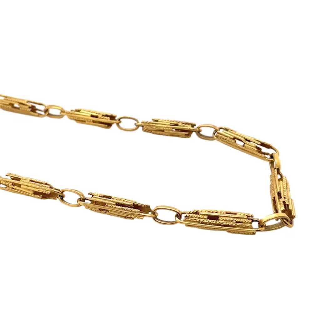 Hammerman Brothers 18K Yellow Gold Chain - image 3