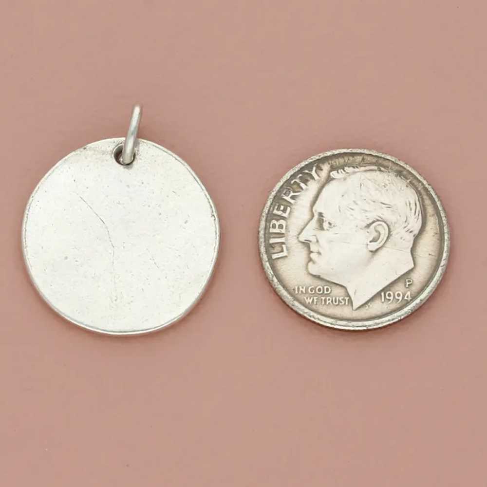 James Avery Sterling Silver Retired Pray Disc Cha… - image 4