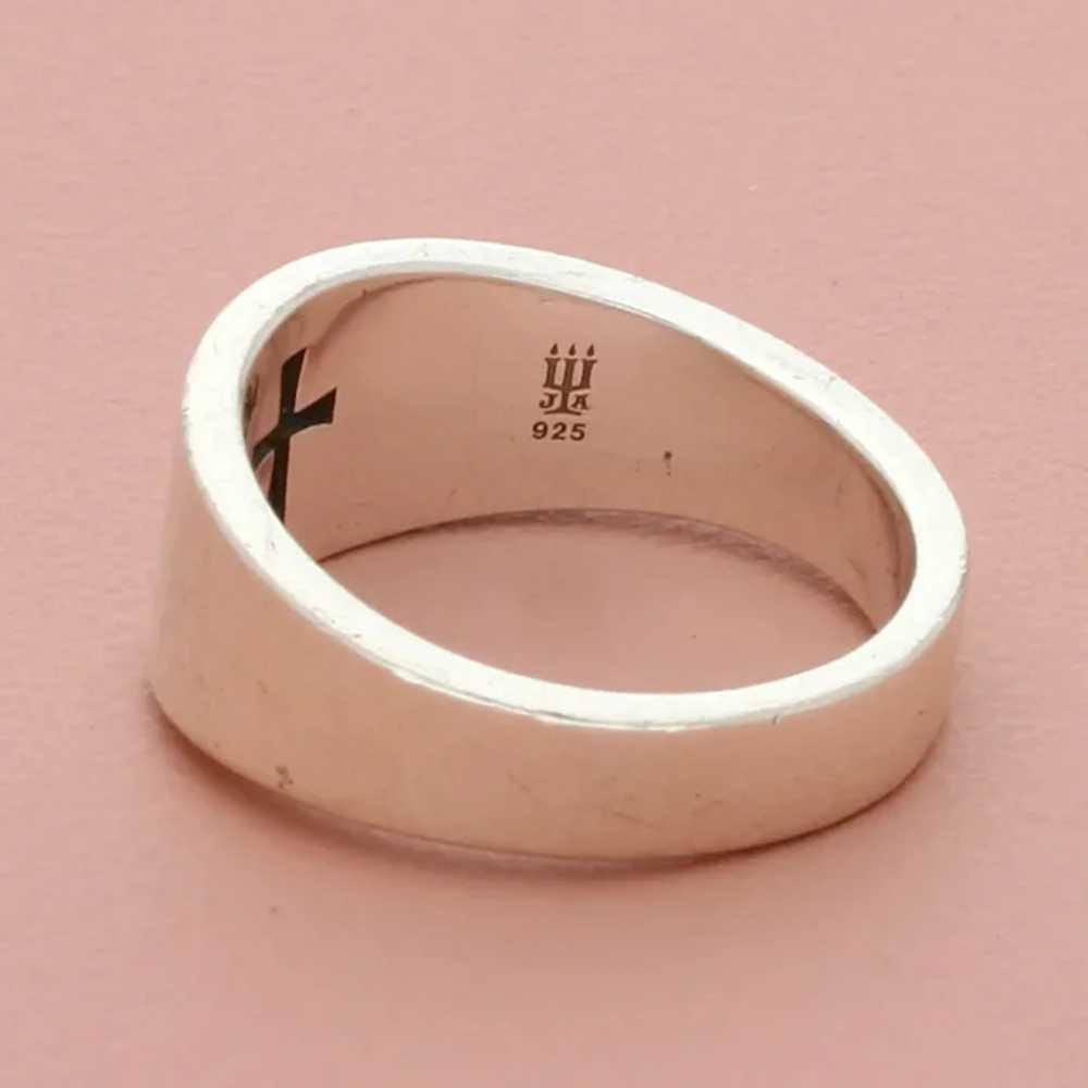 James Avery Sterling Silver Narrow Crosslet Band … - image 3