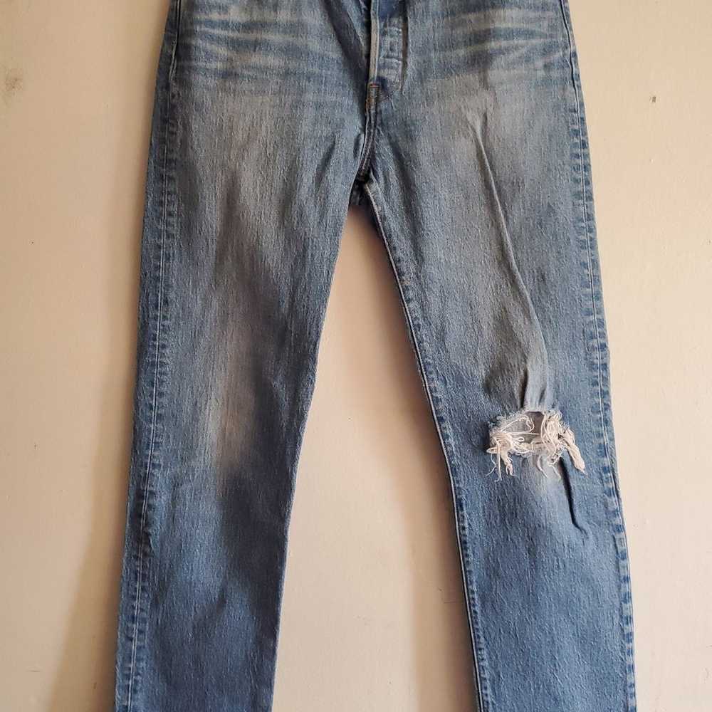 Levi's 501 denim Jeans size waist 28 L30. - image 1