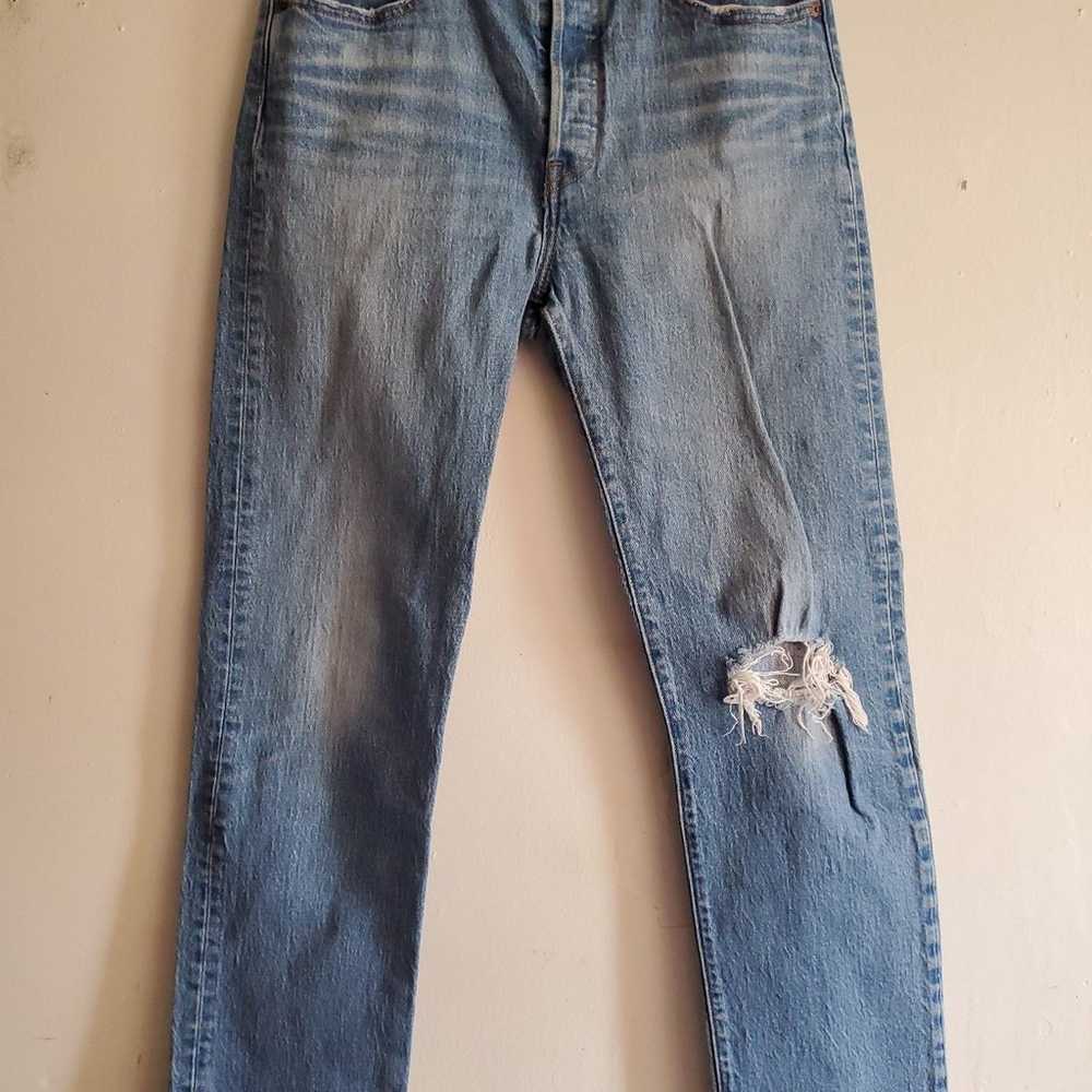 Levi's 501 denim Jeans size waist 28 L30. - image 2