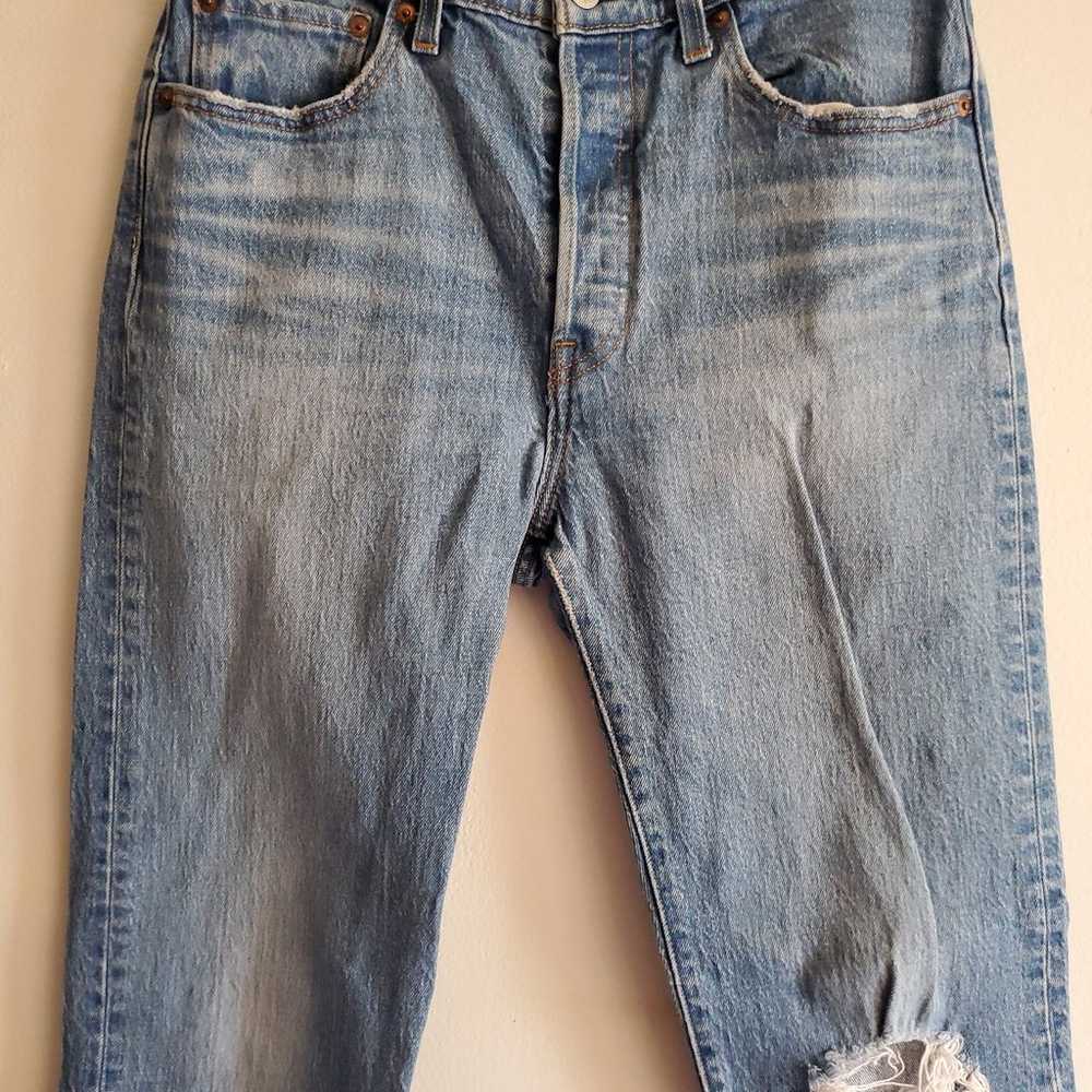 Levi's 501 denim Jeans size waist 28 L30. - image 3