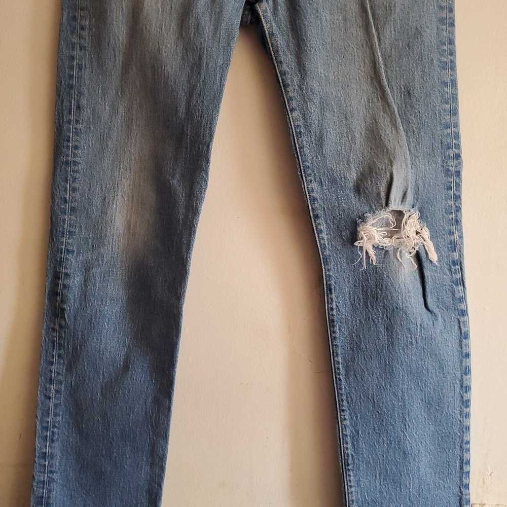 Levi's 501 denim Jeans size waist 28 L30. - image 4