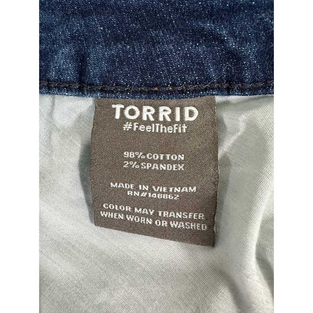 Torrid Boyfriend Straight Vintage Stretch 22R (41… - image 4