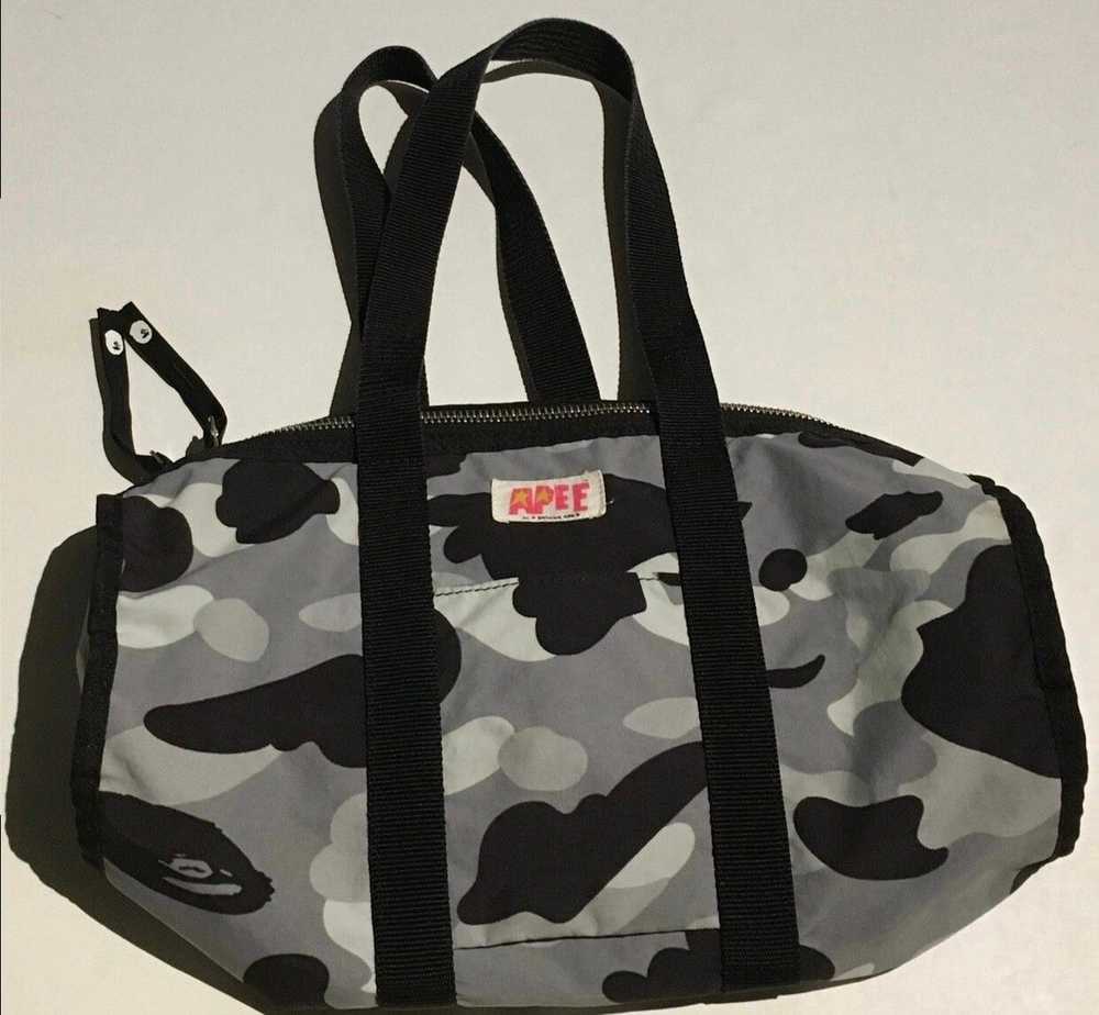 Bape Bape camo duffle tote carry bag - image 2