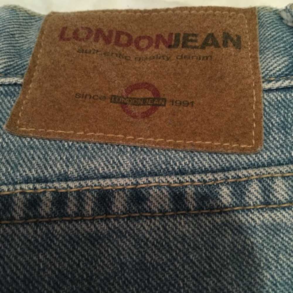 London Jean Vintage Denim Capris Design - image 5