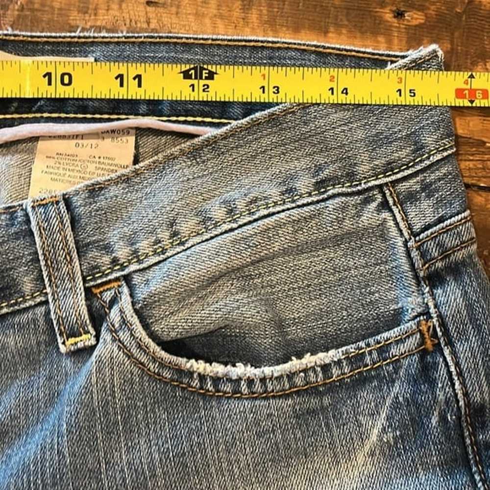 Vintage Gap Denim Y2K low rise ladies size 8 - image 5