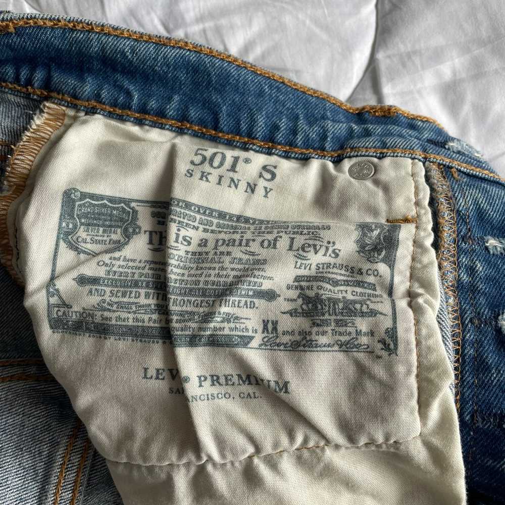 Levi’s 501 Skinny Jeans - image 5