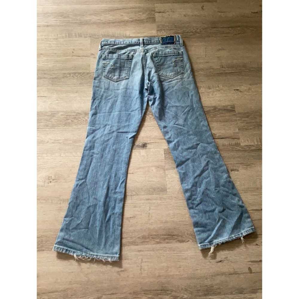 Vintage y2k American eagle low rise light wash bo… - image 2