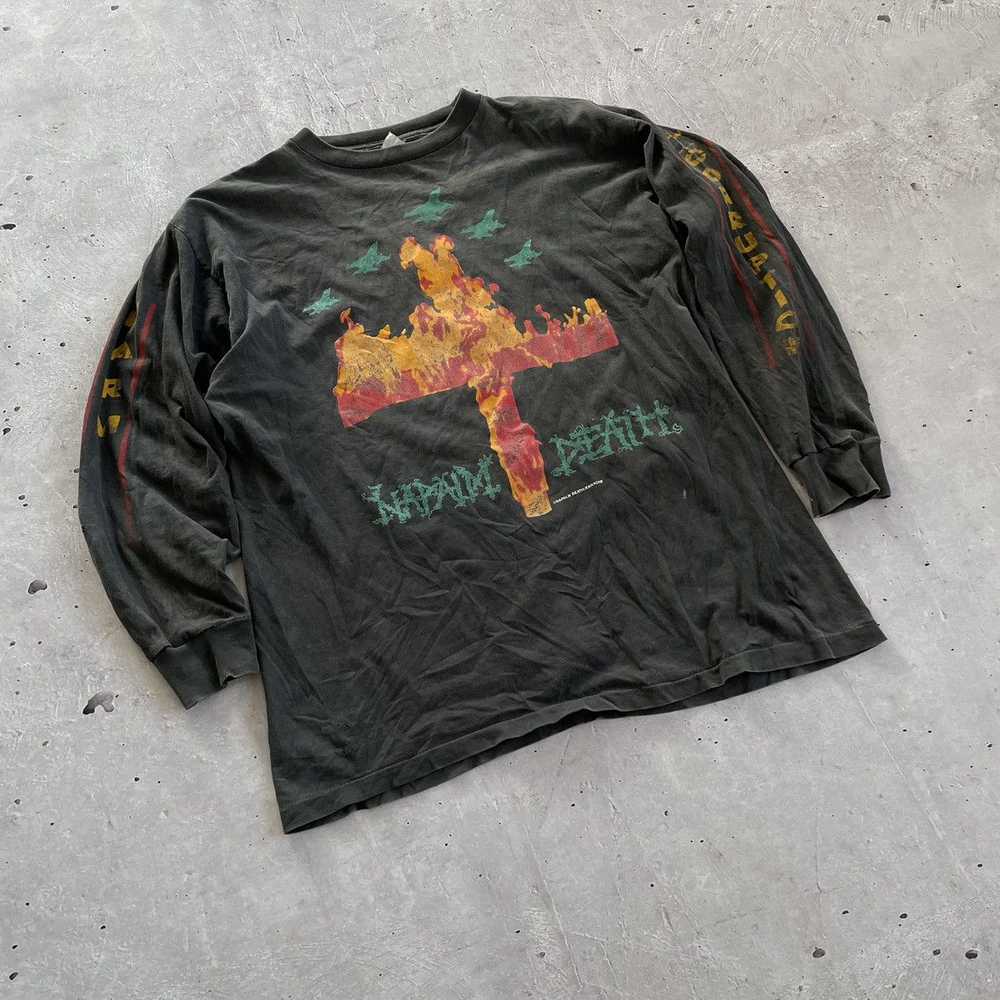 Rock T Shirt × Very Rare × Vintage Vintage 1990 N… - image 2